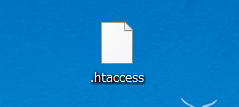 .htaccess ファイル