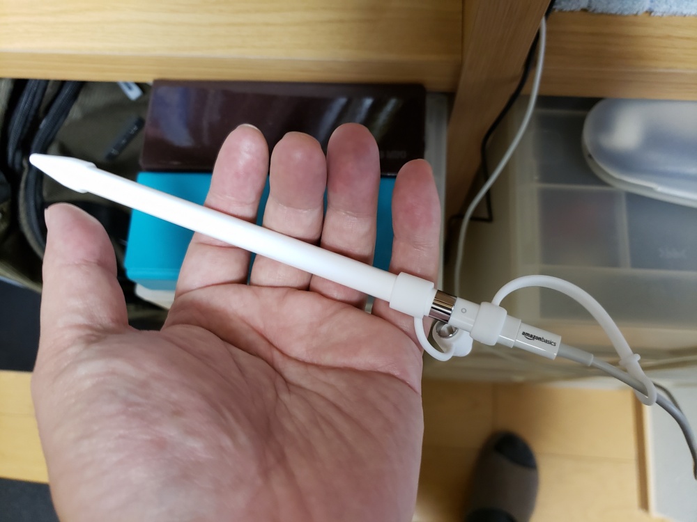 Apple Pencil キャップ・ペン先カバー・充電用変換アダプタ