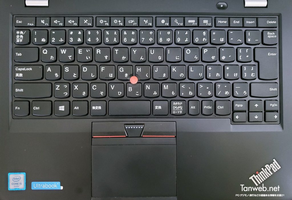 ThinkPad キーボードの全体像