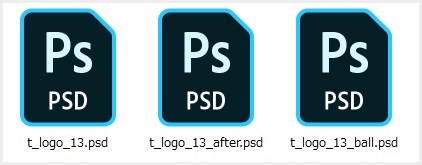 PSDファイル形式のアイコン