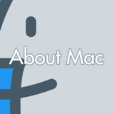 About Mac（Finder）