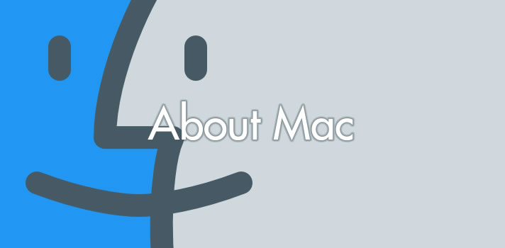 About Mac（Finder）