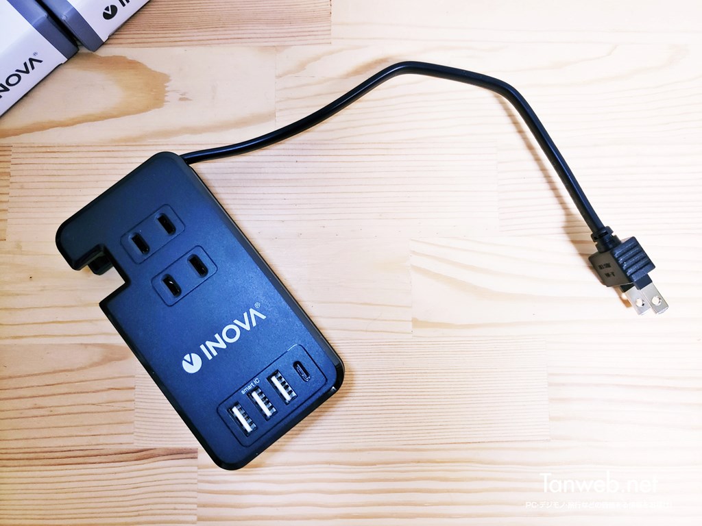 INOVA コンセント付き USB-C PD 30W 対応電源タップ04