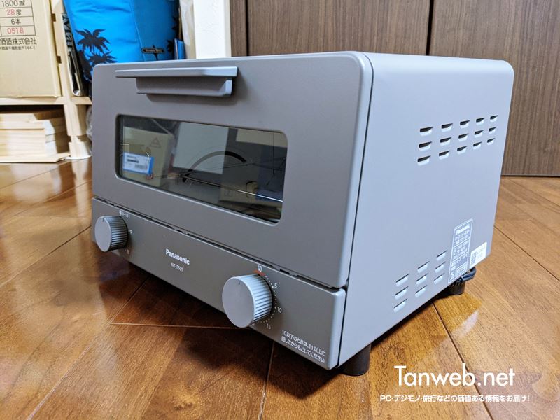 Panasonic オーブントースター「NT-T501」を購入したのでレビューブログです | Tanweb.net