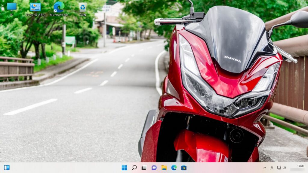 Windows 11 デスクトップ画面の背景画像（壁紙）を変更する手順06