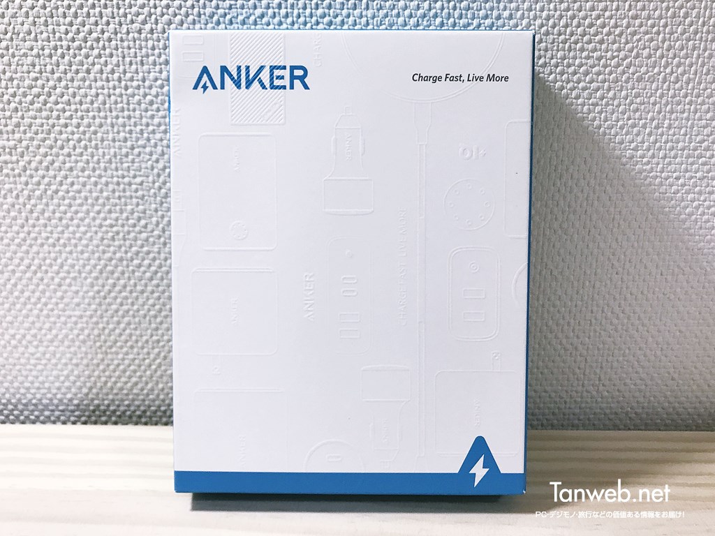 Anker PowerPort Atom III 45W Slim の化粧箱