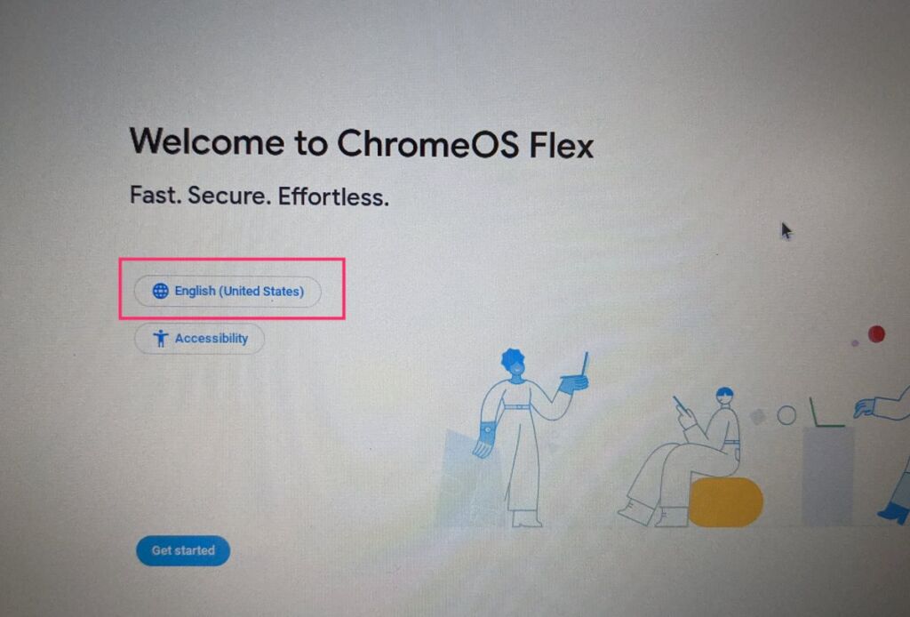 Windows PC に Chrome OS Flex をインストールする手順06