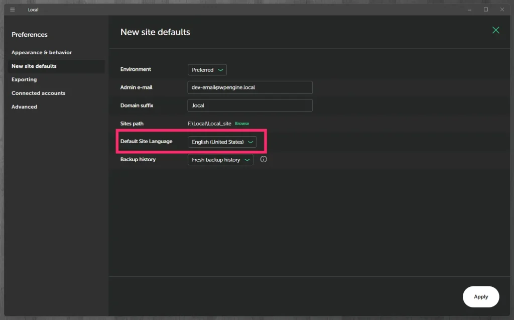 WordPress を最初から日本語版でインストールする設定04
