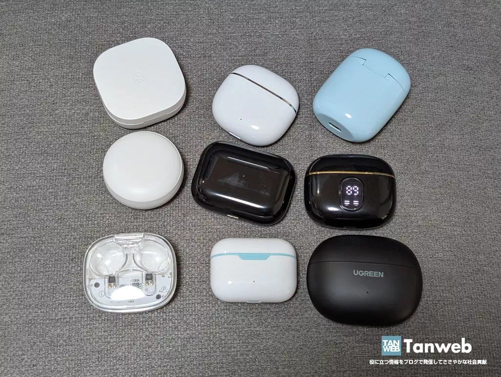 僕が今まで使ってきた格安 Bluetooth イヤホン(一部です)